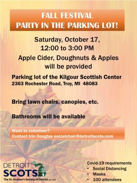 Fall Party in the Parking lot
