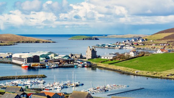 The Shetland Islands in Spring
