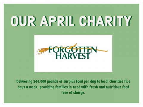 April Charity - Forgotten Harvest