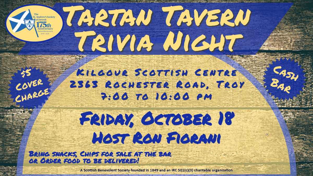 2024 October Trivia Night