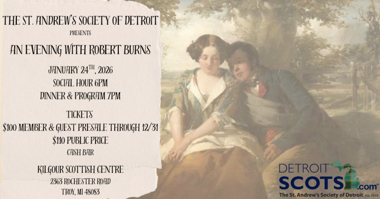 2025 Burns Night Graphic