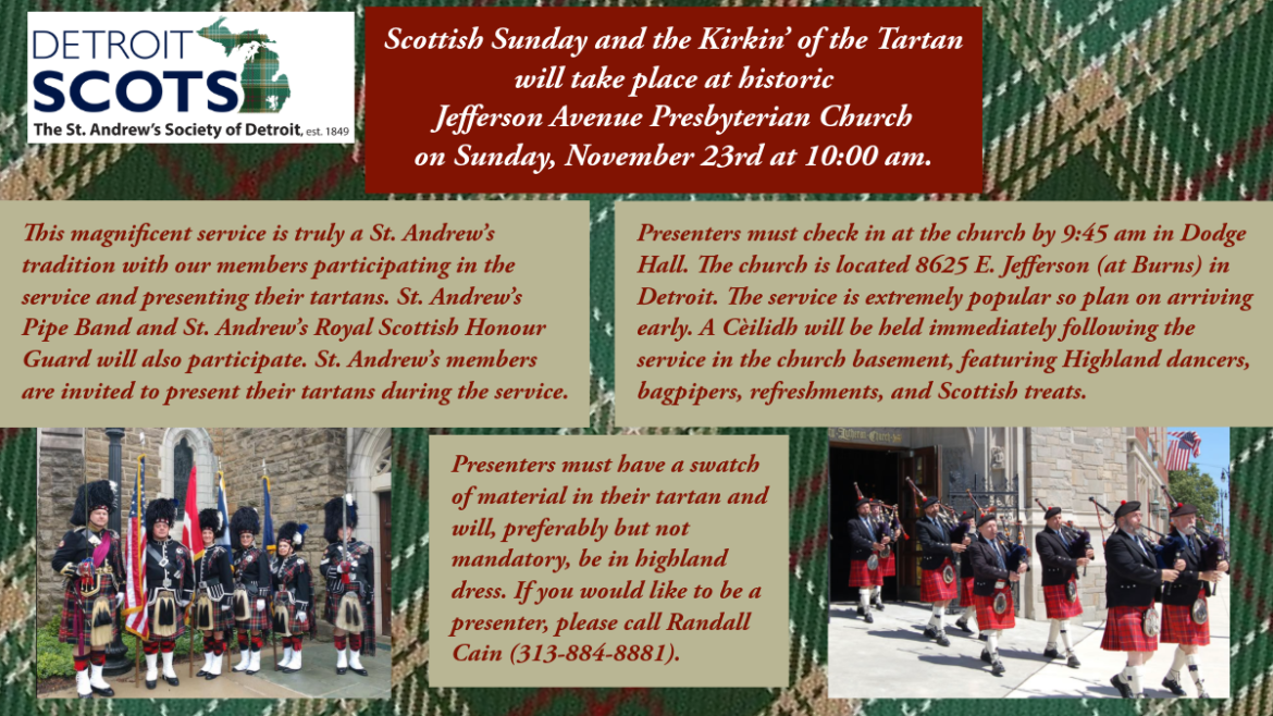 Kirkin O' the Tartan