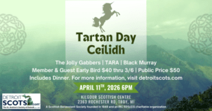 Tartan Day Ceilidh graphic