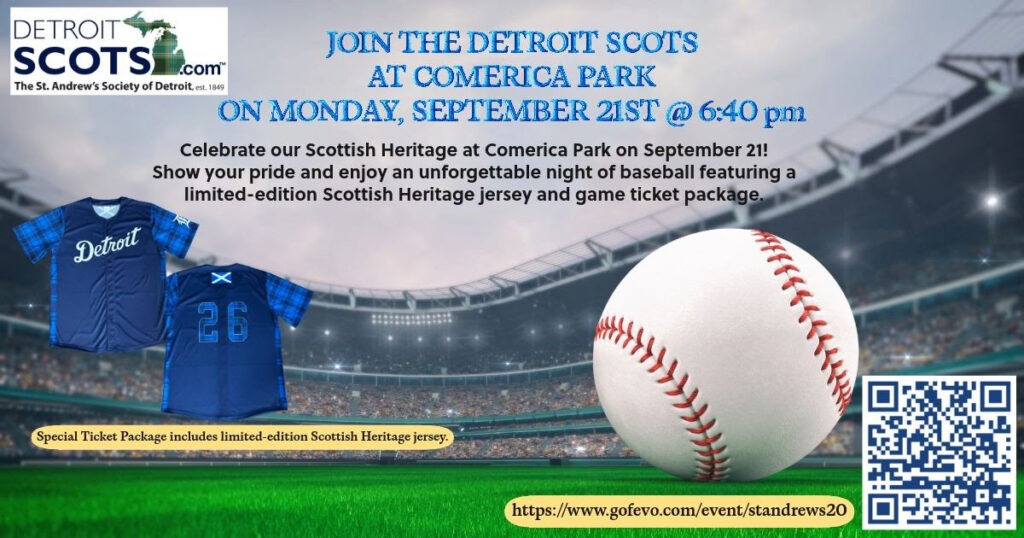 Comerica Park Scottish Heritage Night 